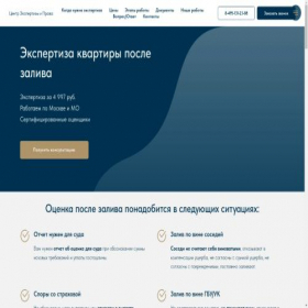 Скриншот главной страницы сайта cesp-expert.ru