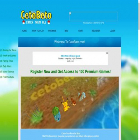 Скриншот главной страницы сайта cetobeto.com