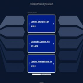Скриншот главной страницы сайта cfd.crelanbankanalytics.com