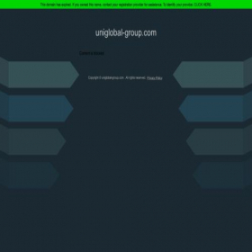 Скриншот главной страницы сайта cfd.uniglobal-group.com