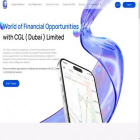 Скриншот главной страницы сайта cgl-limited.com