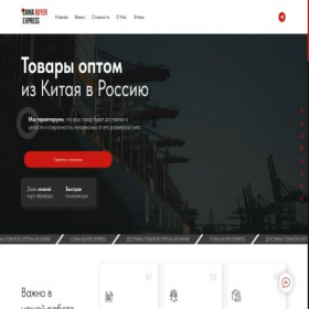 Скриншот главной страницы сайта ch-buyer.ru