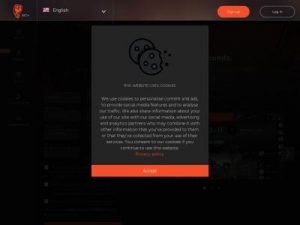 Скриншот главной страницы сайта challengeme.gg