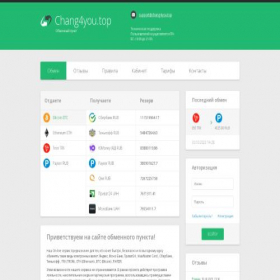 Скриншот главной страницы сайта chang4you.top