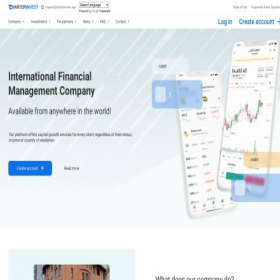 Скриншот главной страницы сайта charterinvest.app