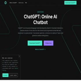 Скриншот главной страницы сайта chatgpt-app.pro