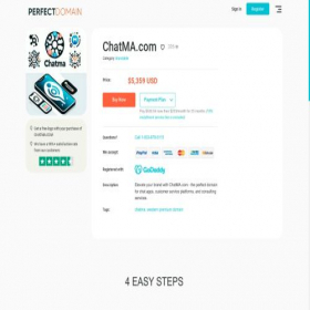 Скриншот главной страницы сайта chatma.com