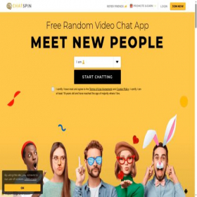 Скриншот главной страницы сайта chatspin.ru