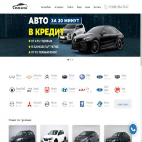 Скриншот главной страницы сайта cheboksary-autobu.ru