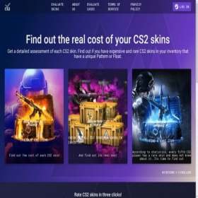 Скриншот главной страницы сайта checkcsgo.com