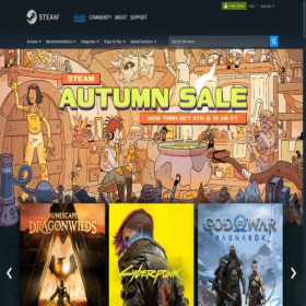 Скриншот главной страницы сайта checkout.steampowered.com