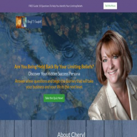 Скриншот главной страницы сайта cheryltcampbell.com
