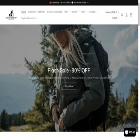 Скриншот главной страницы сайта chikalabs.shop
