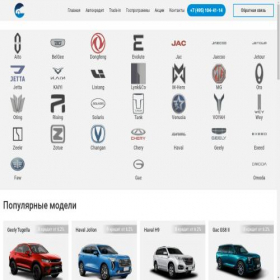 Скриншот главной страницы сайта china-salon.ru