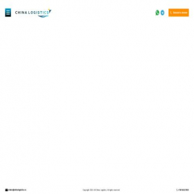 Скриншот главной страницы сайта chinalogistics.ru