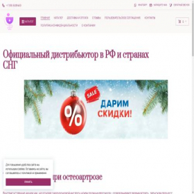 Скриншот главной страницы сайта chronotron2ml.ru