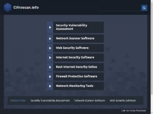 Скриншот главной страницы сайта cifroscan.info