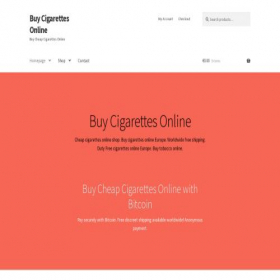 Скриншот главной страницы сайта cigarettesbtc.com