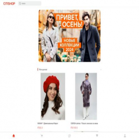 Скриншот главной страницы сайта citi-shop.com