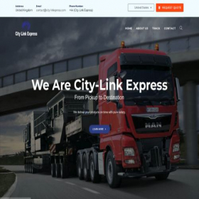 Скриншот главной страницы сайта city-linkxpress.com