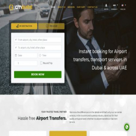 Скриншот главной страницы сайта cityguideuae.com