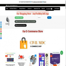 Скриншот главной страницы сайта civilmdc.com