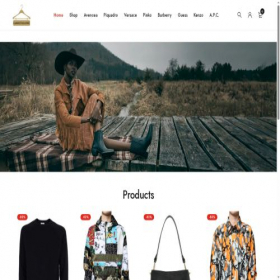Скриншот главной страницы сайта classicstyleclothes.com