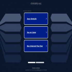 Скриншот главной страницы сайта clickdaily.xyz