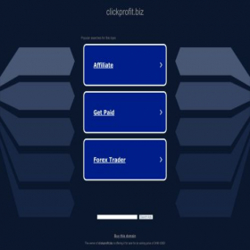 Скриншот главной страницы сайта clickprofit.biz