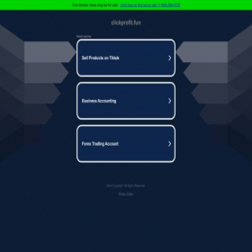 Скриншот главной страницы сайта clickprofit.fun