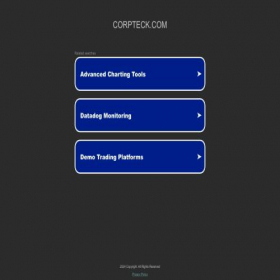 Скриншот главной страницы сайта client.corpteck.com