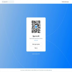 Скриншот главной страницы сайта clofgq.vk.com