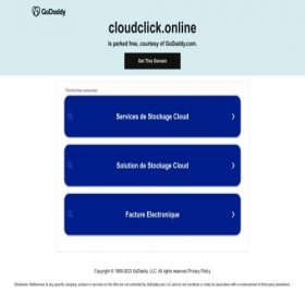 Скриншот главной страницы сайта cloudclick.online