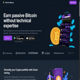 Скриншот главной страницы сайта cloudminecrypto.com