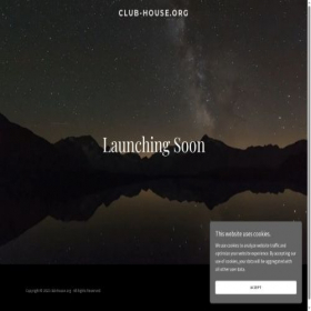 Скриншот главной страницы сайта club-house.org