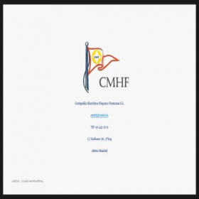 Скриншот главной страницы сайта cmhf.es