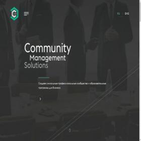 Скриншот главной страницы сайта cmsteam.ru