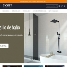 Скриншот главной страницы сайта cncest.es