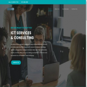 Скриншот главной страницы сайта coalescesolutions.co.ke