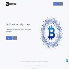 Скриншот главной страницы сайта cobitranz.com