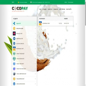 Скриншот главной страницы сайта coco-pay.com