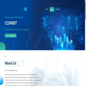 Скриншот главной страницы сайта coin-bit.online