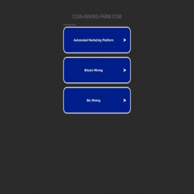 Скриншот главной страницы сайта coin-mining-farm.com