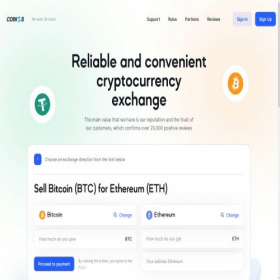 Скриншот главной страницы сайта coin-s.com
