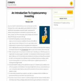 Скриншот главной страницы сайта coin2fx.com