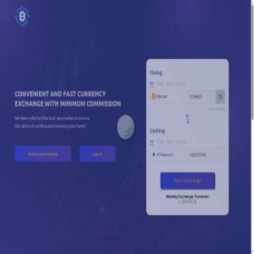 Скриншот главной страницы сайта coincash-btc.com