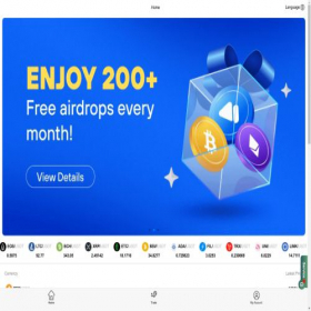 Скриншот главной страницы сайта coindvc.com