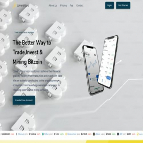 Скриншот главной страницы сайта coinersltdpro.com