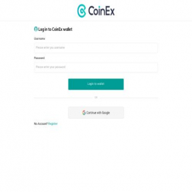 Скриншот главной страницы сайта coinex.credit