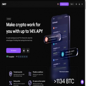Скриншот главной страницы сайта coinhold.emcd.io